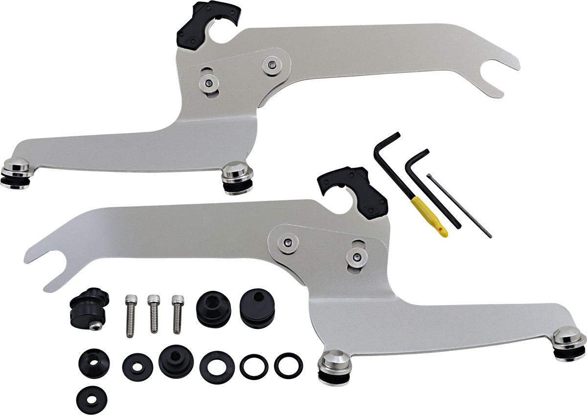 Memphis Shades Sportshield Trigger-Lock Mount Kit For Harley Softail FLSL 2018-2021