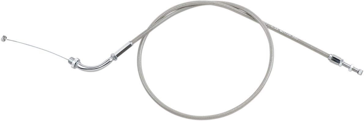 MOTION PRO Armor Coat Stainless Steel Throttle/Idle Cable for Cruisers