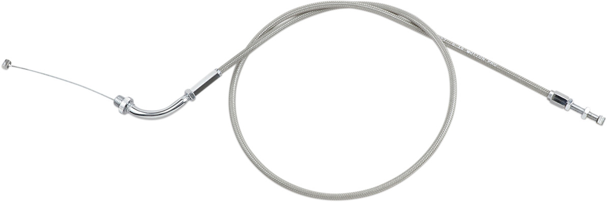 MOTION PRO Armor Coat Stainless Steel Throttle/Idle Cable for Cruisers