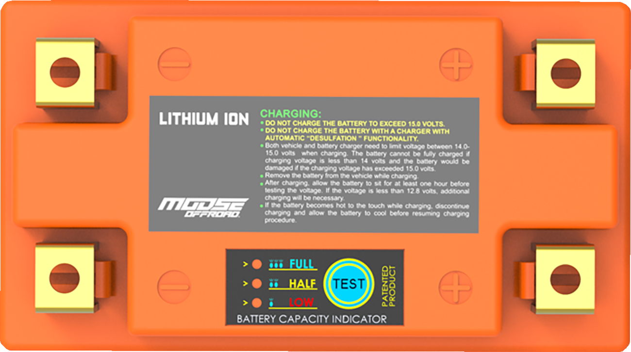 Moose Racing Lithium LiFePO4 Battery