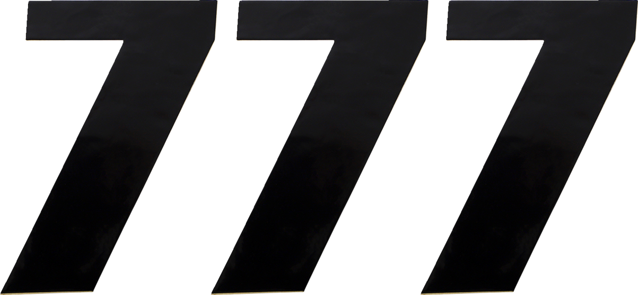 Vinyl Race Numbers