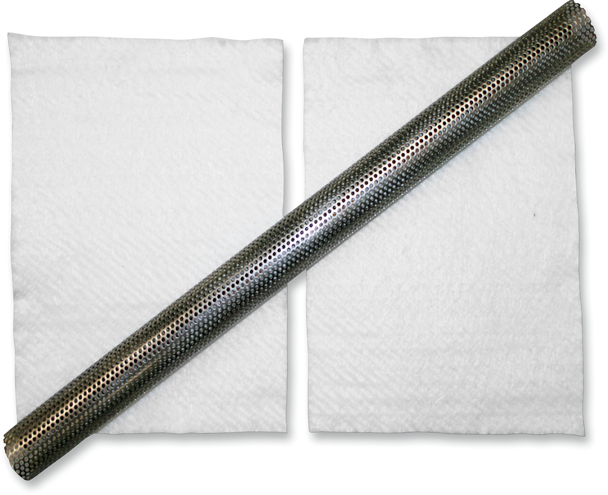 La choppers 24" Universal Exhaust Baffle with Packing - 1-3/8"