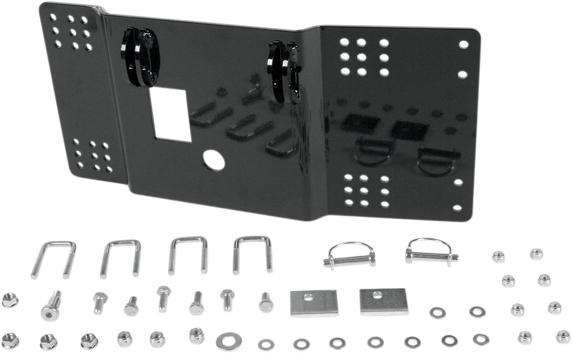 Moose Utility Black ATV Snow Plow Mounting Plate for 9505 Polaris