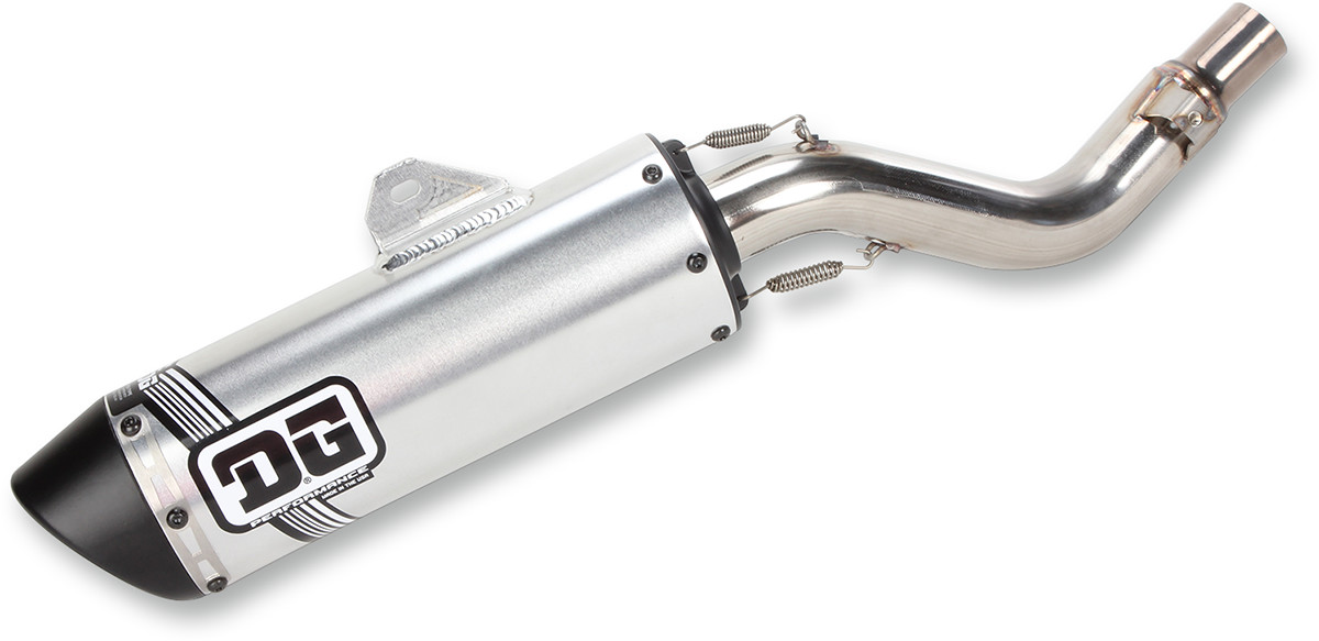 DG Performance V2 Slip-On Exhaust Honda XR250R / XR400R 1996-2004