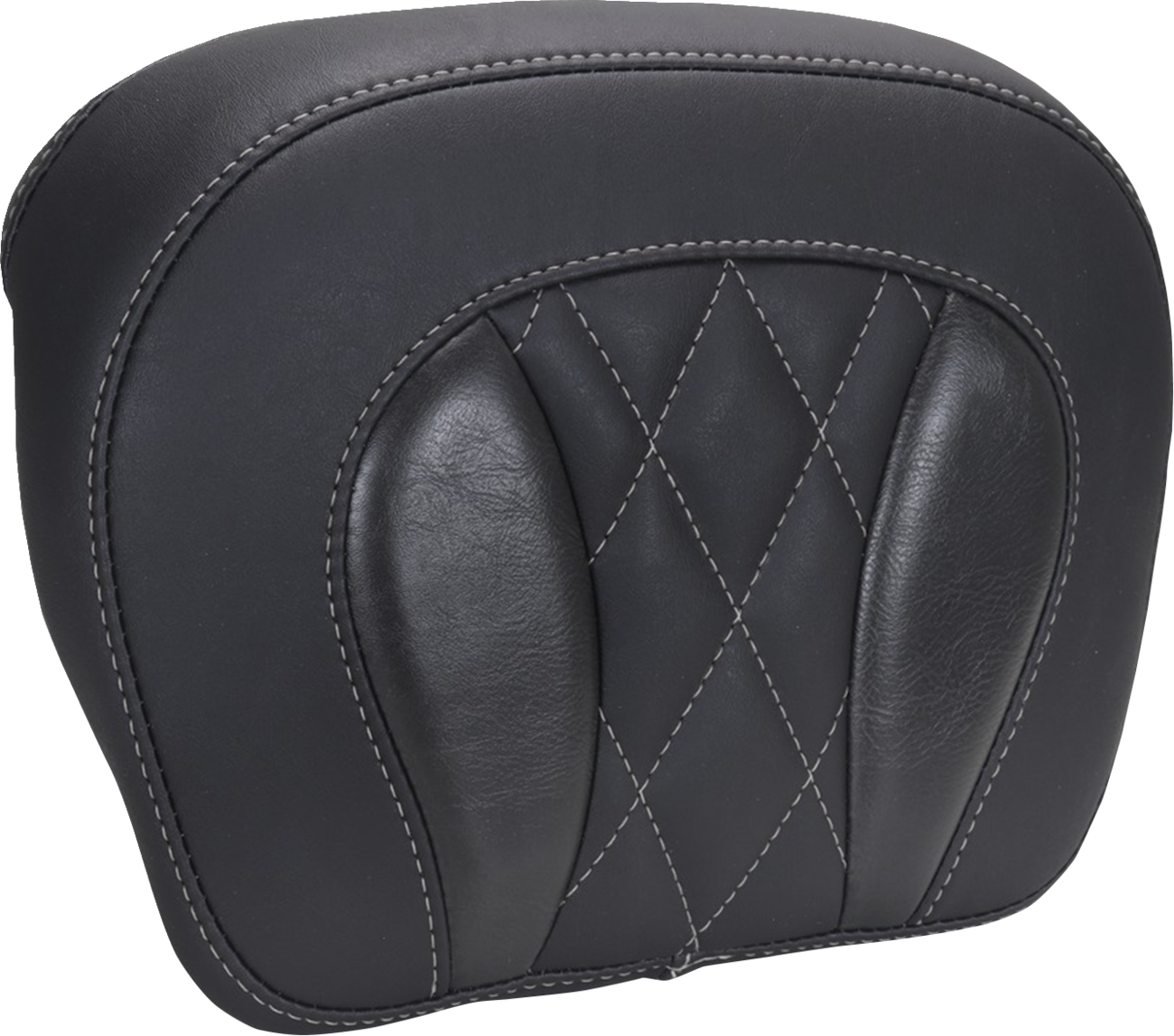 Mustang Chopped Tour-Pak® Pad - Gunmetal Stitching - FLH/FLT '23-'25 Harley Davidson