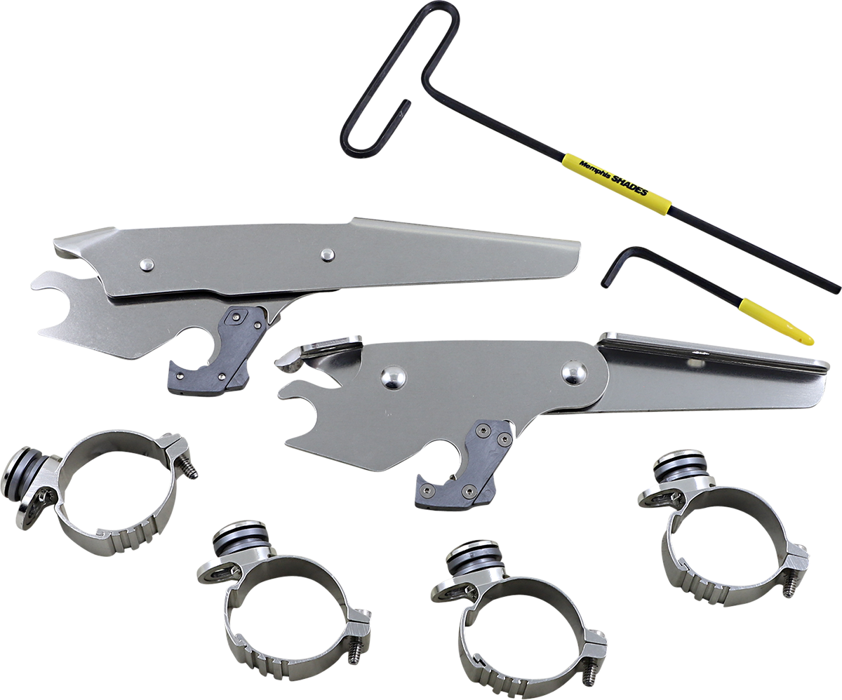 Memphis Shades Batwing Trigger-Lock Mount Kit For Harley Forty-Eight 2016-2022