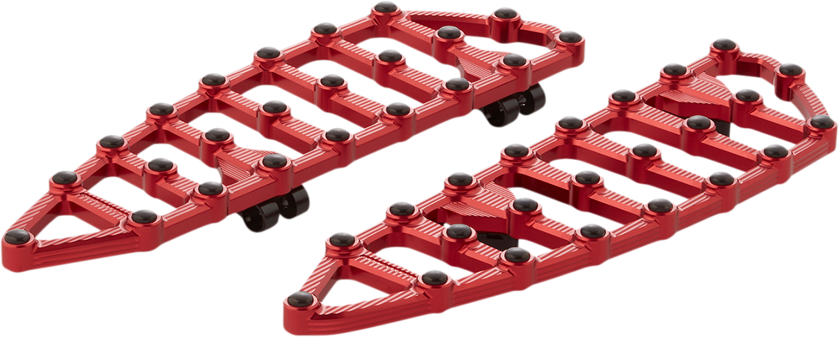 Arlen ness MX Driver Floorboards - Red Harley Davidson