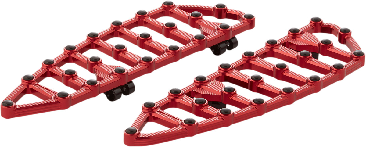 Arlen ness MX Driver Floorboards - Red Harley Davidson