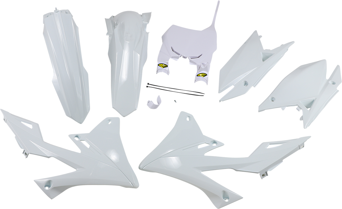 Cycra 5 Piece Replica Body Kit - White - RM-Z 250/450 2018-2024 Suzuki RMZ450 / 2019-2024 Suzuki RMZ250