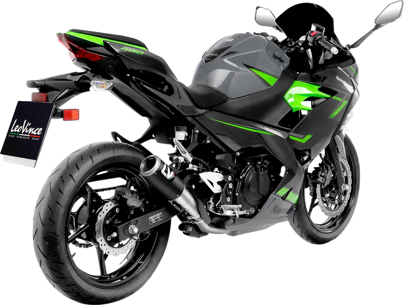 LEOVINCE LV Corsa Carbon Fiber Slip-On Muffler