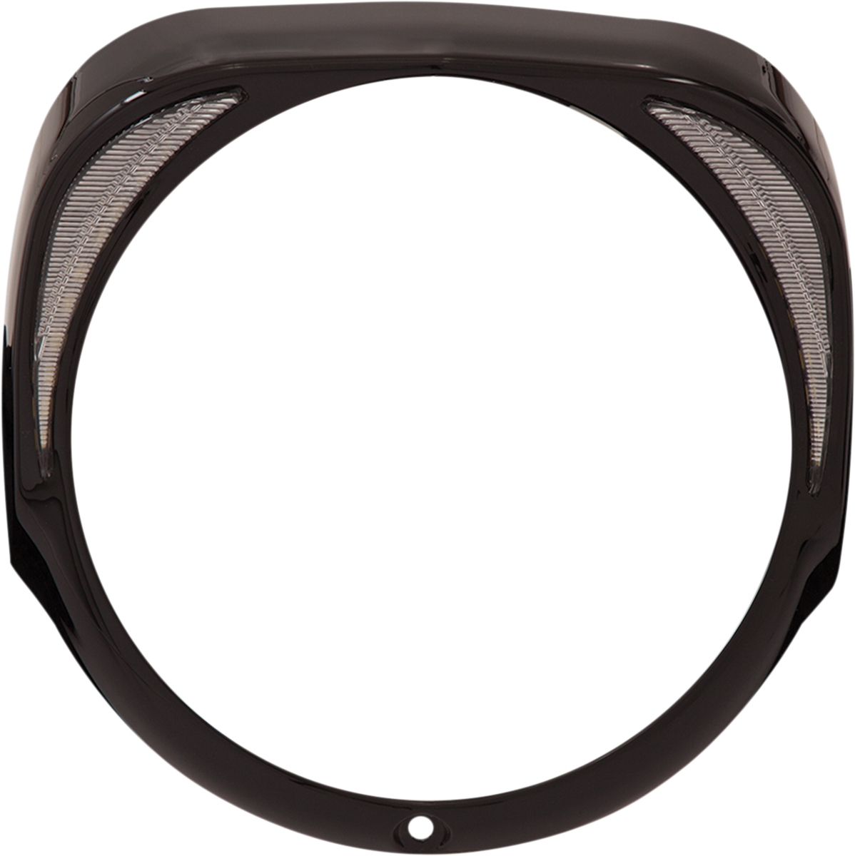 Ciro LED Fang Headlight Bezel For Harley Touring 2014-2025