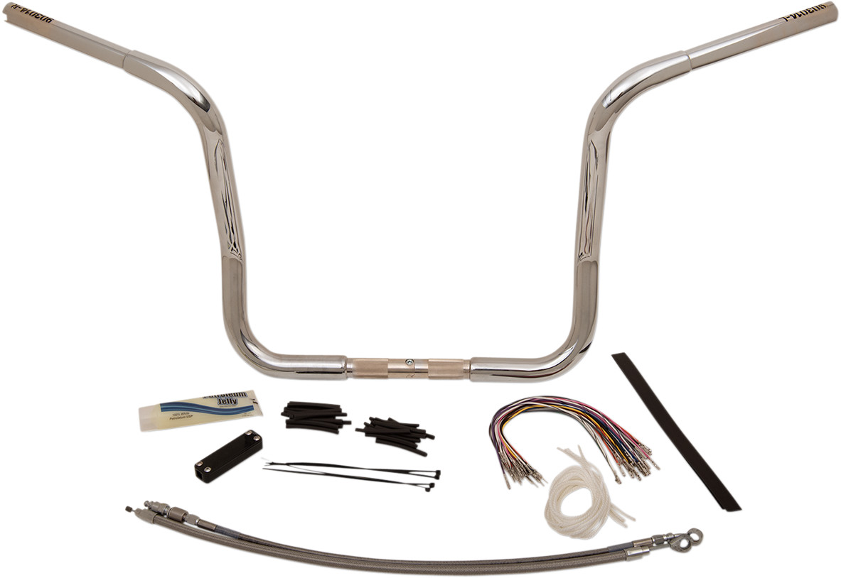 FAT BAGGERS INC. 1-1/4" EZ Install Round Top Handlebar Kit