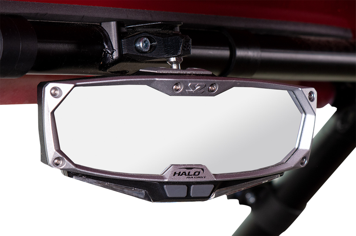 SEIZMIK Halo R Rear View Mirror with Cast Aluminum Bezel/LED Cabin Light - Pro XP