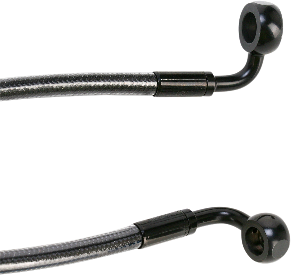 E-Z Align Braided Single Disc Front Brake Line