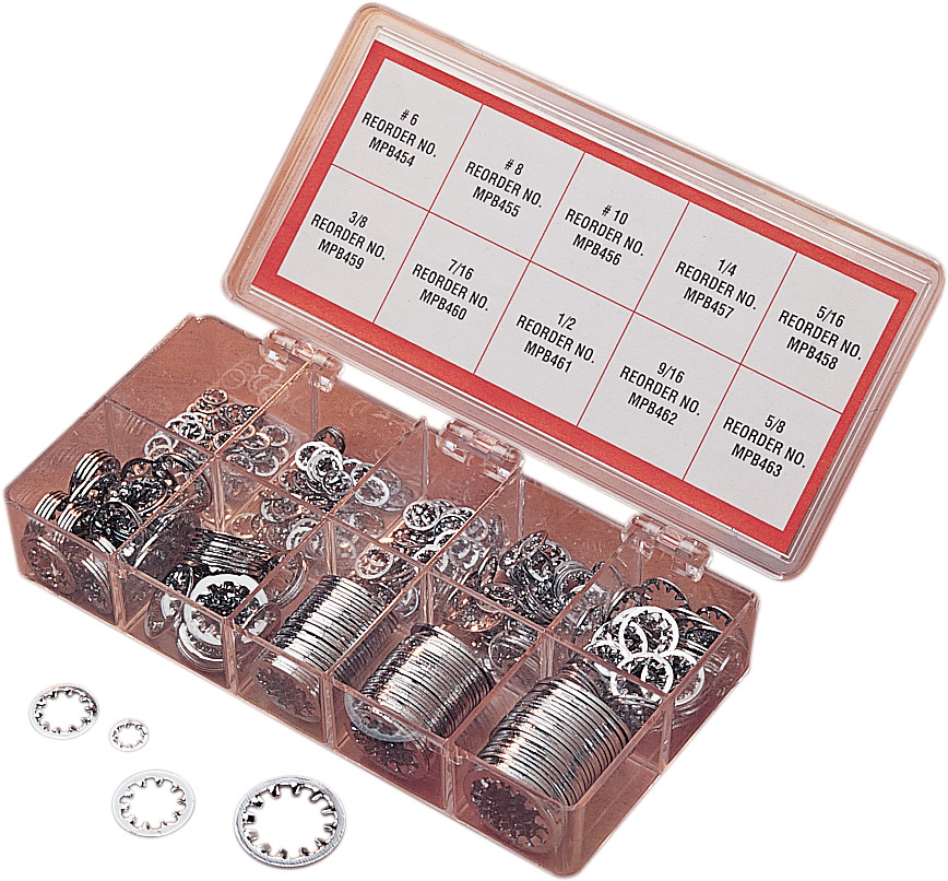 Drag Specialties Inside Star Washer Assortment