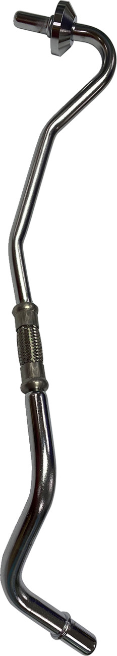 Drag specialties Oil Line - Return - Chrome - Softail Harley Davidson