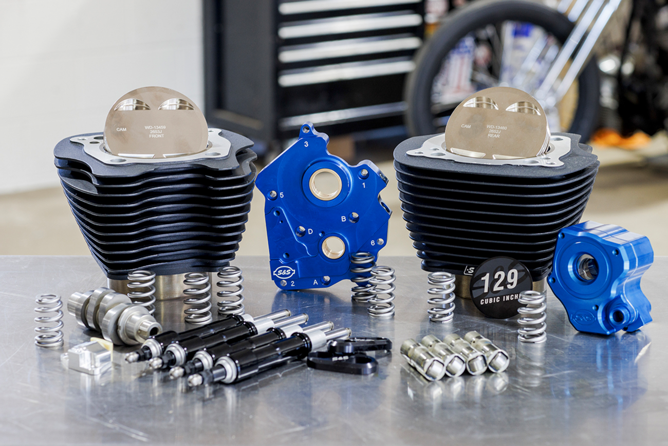 S&S CYCLE 129" Power Package Engine Performance Kit