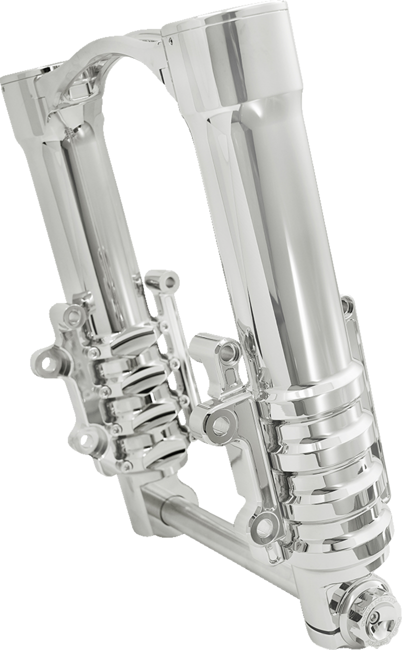 Arlen ness Fork Legs - 49 mm - Chrome - For Factory Brake Caliper Harley Davidson