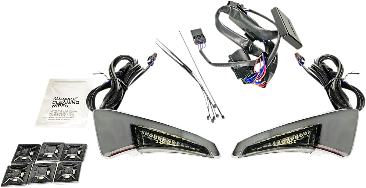 Sequential Tour Pak Seat Back Rest LED Lights