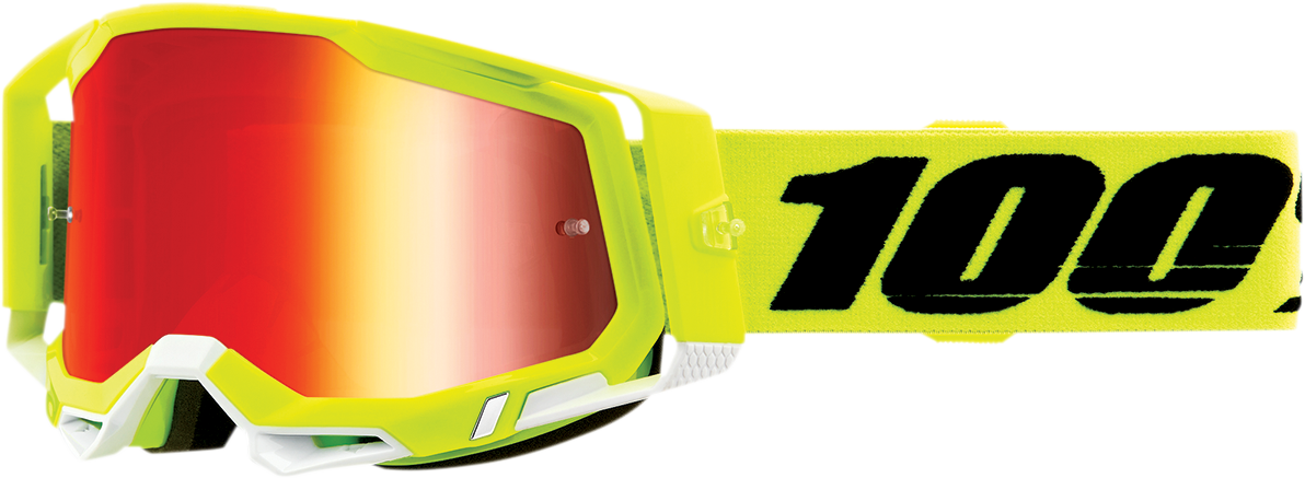 100% Racecraft 2 Goggles - Mirrored Lens - Closeout