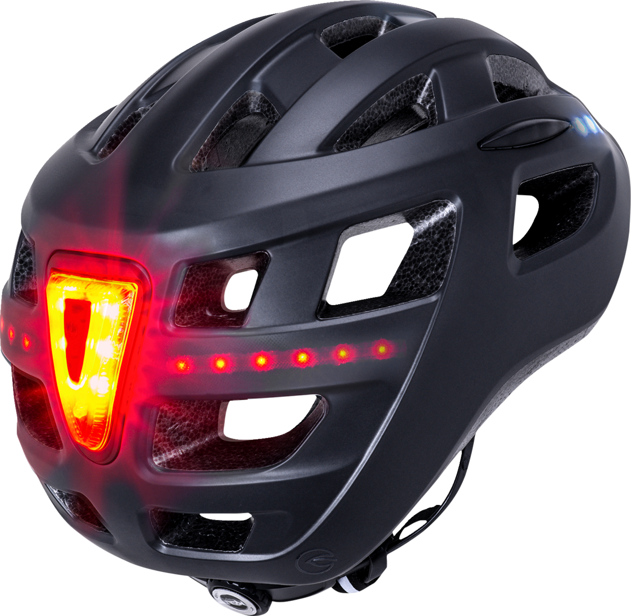 KALI Central Lit Solid Bicycle Helmet