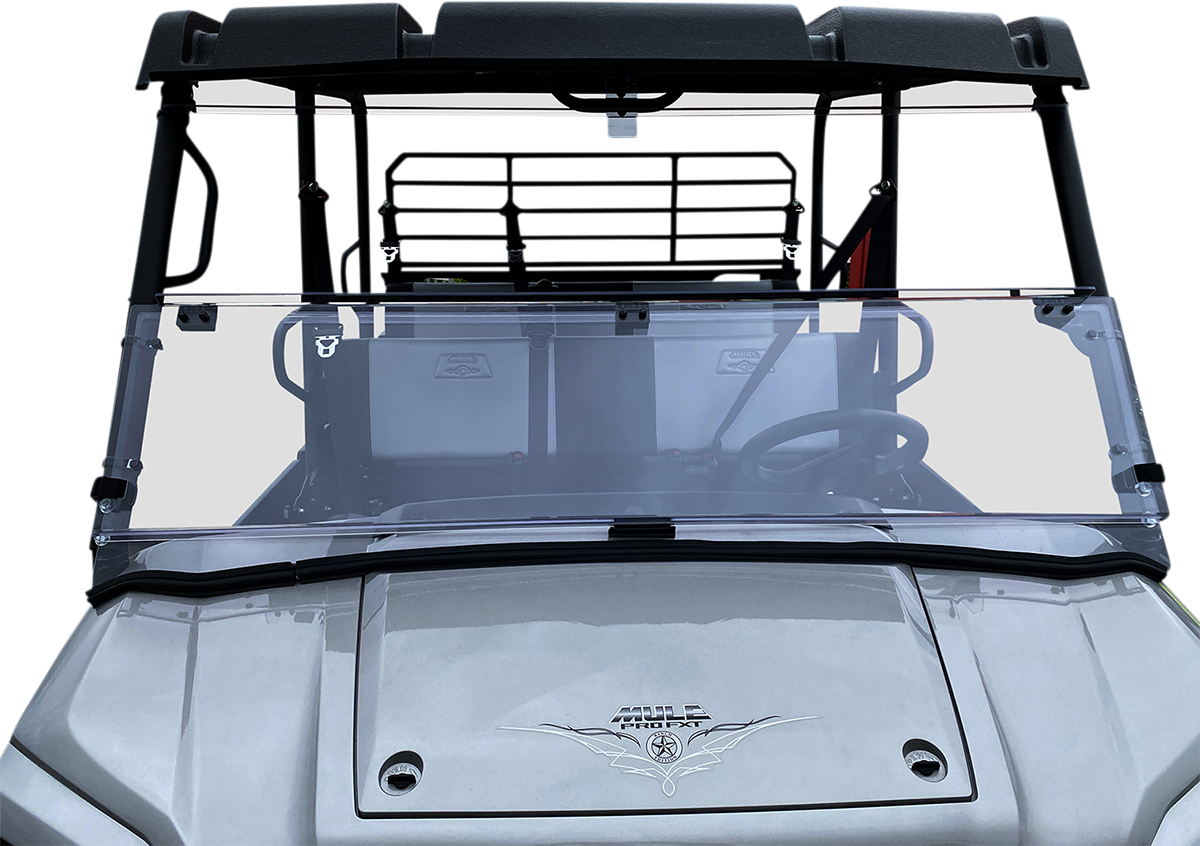 Moose Racing Deluxe Full Folding Windshield