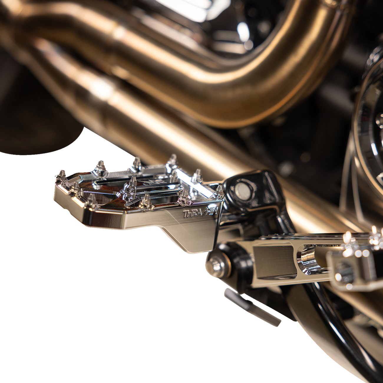Thrashin Supply Co Aggressor Footpegs For Harley