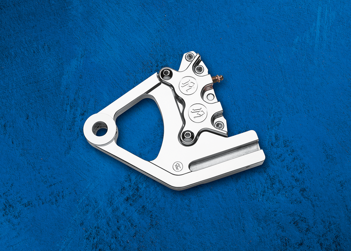 Performance Machine Classic Rear Caliper Kit For Harley Softail 1987-1999