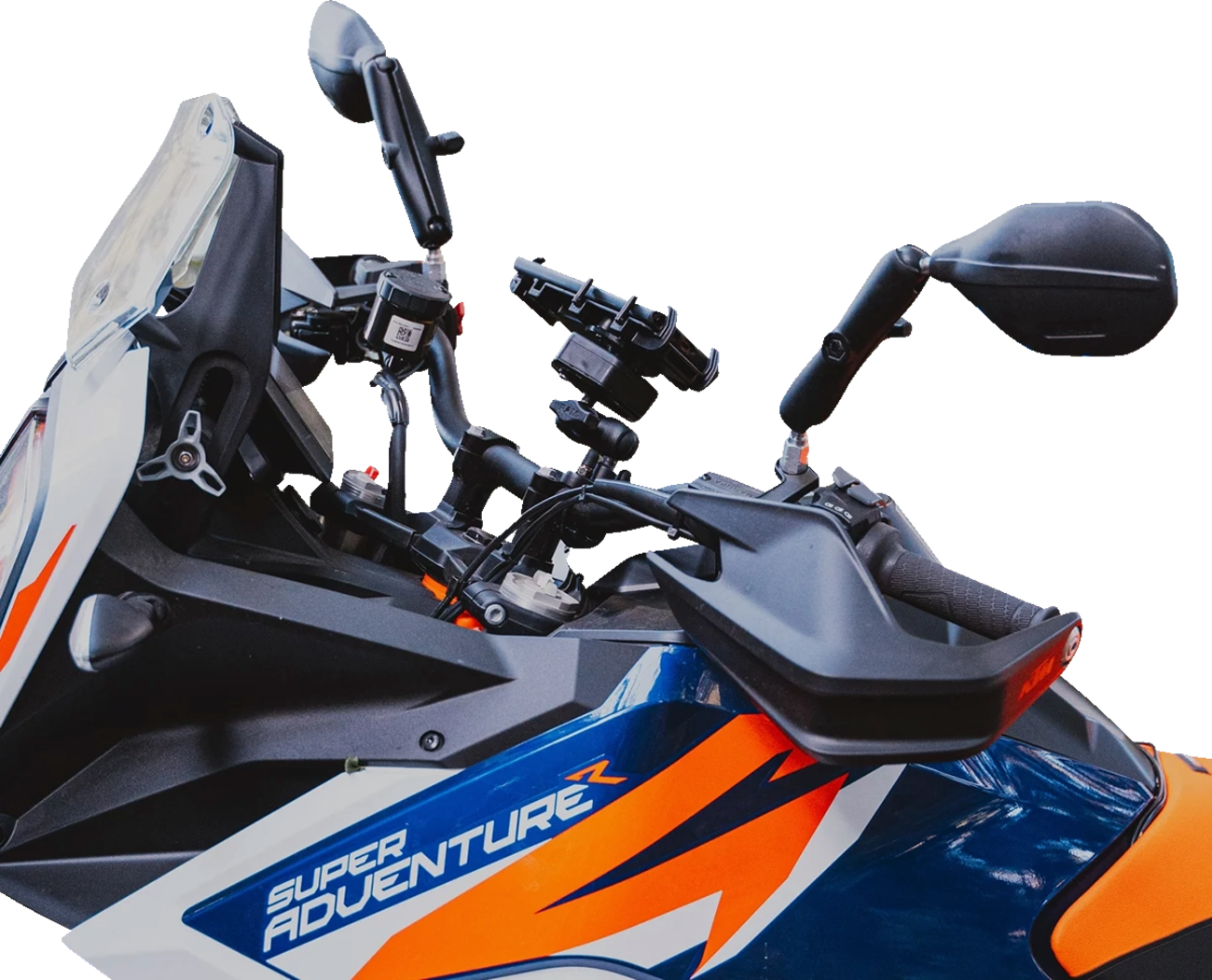 RAM Mounts Tough-Mirror Kit With M10-1.25 Bases