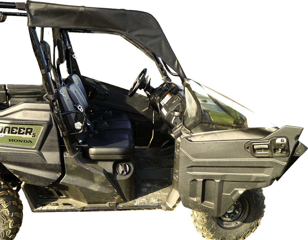 Seizmik Soft Middle And Soft Rear Door Kit Honda Pioneer 1000-5 2016-2024
