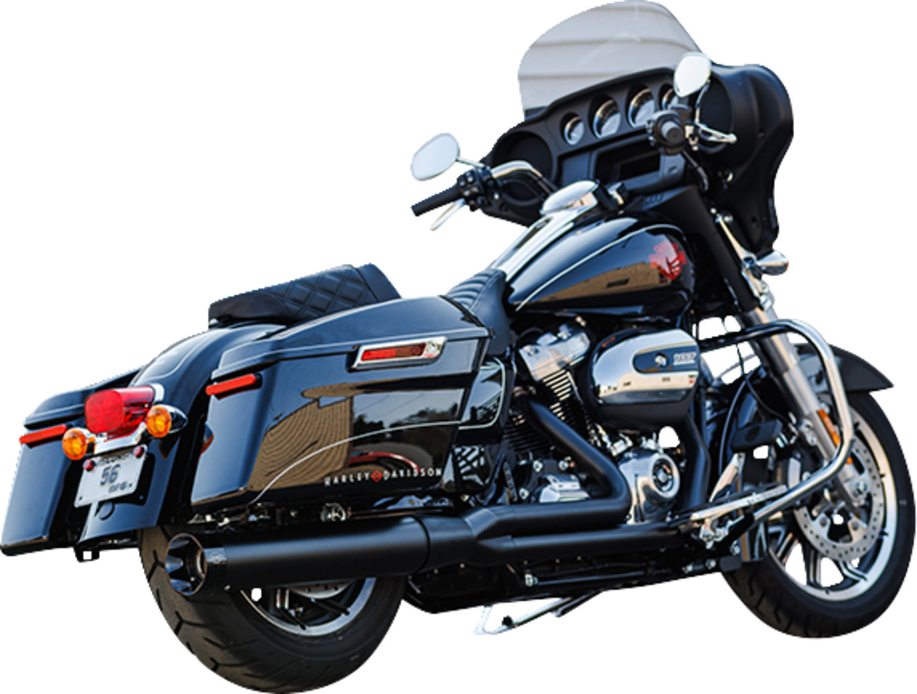 S&S CYCLE 2-into-1 Sidewinder Exhaust System