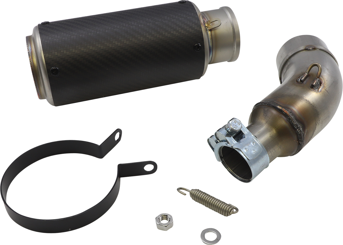Mgp Carbon Fiber MGP Stinger Slip-On 2015-2023 Yamaha YZF-R3