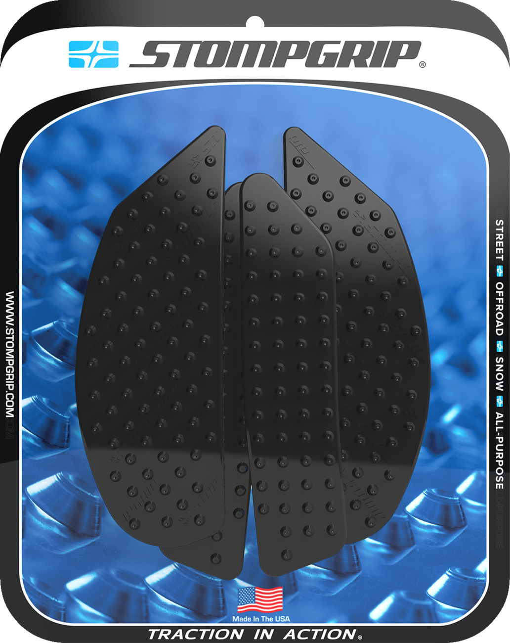 STOMPGRIP Volcano Profile Traction Pad Tank Grips