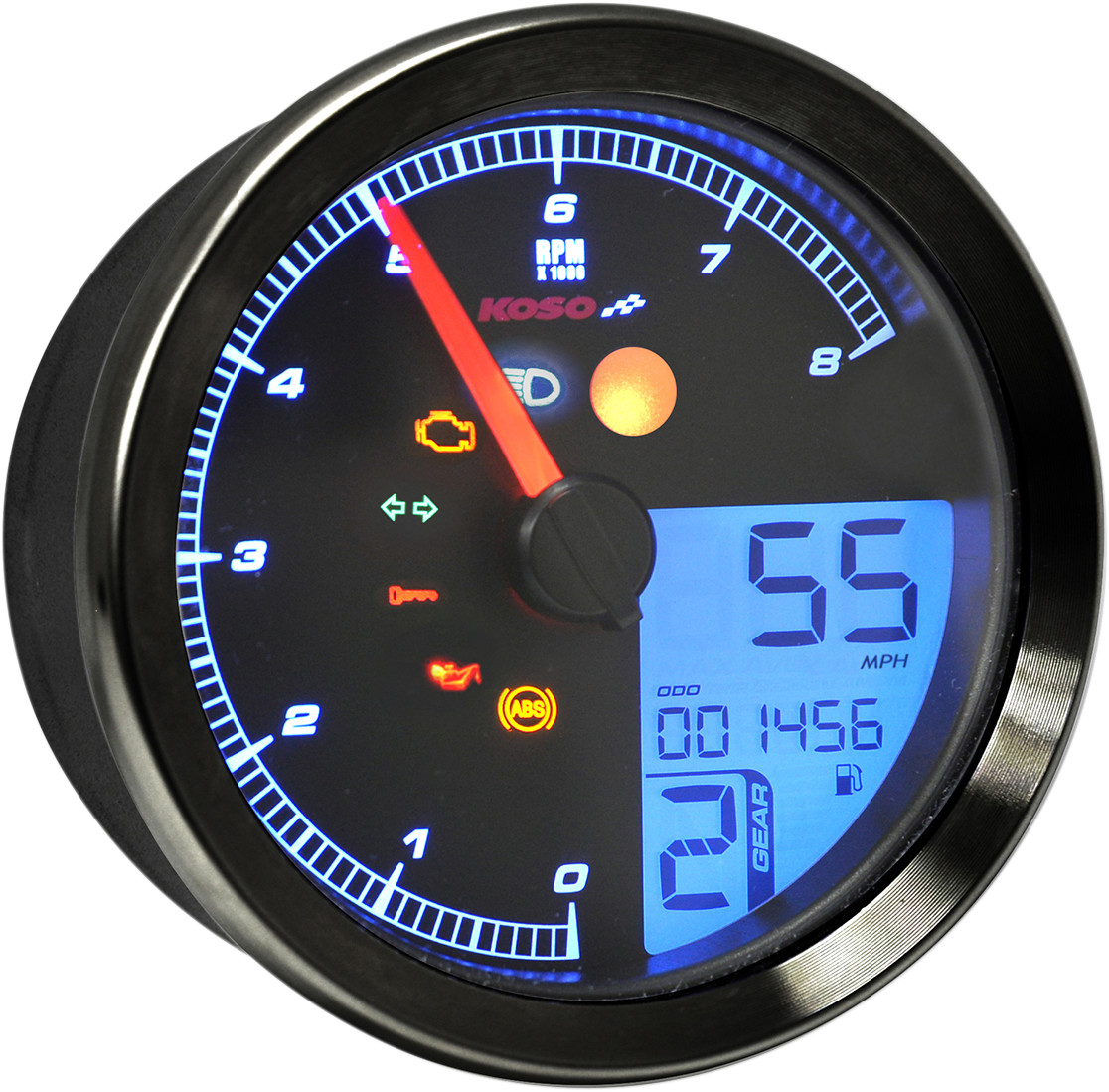 KOSO NORTH AMERICA TNT-B Multi-Function Gauge