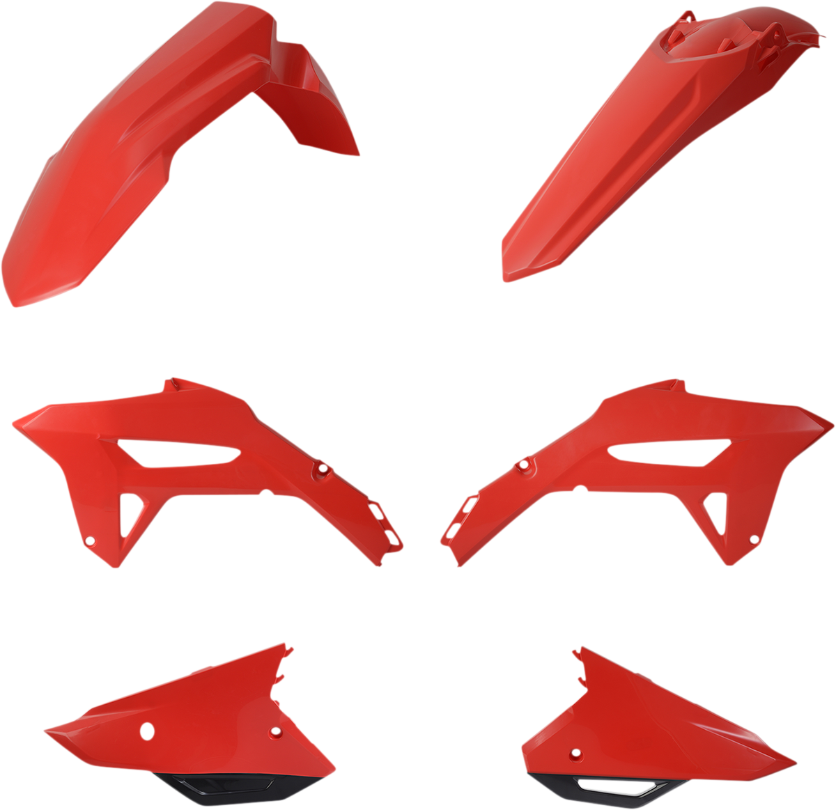 Acerbis Standard Body Kit - '21 OEM Red - CRF 250R | 450R/R-S '21-'24 2021-2024 Honda CRF450R / 2022-2024 Honda CRF250R / 2023-2024 Honda CRF450R-S