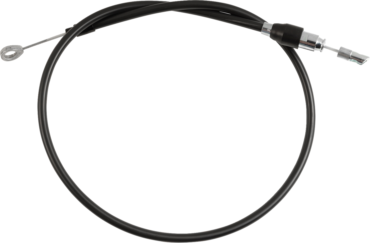 Drag specialties Quick Connect Clutch Cable - Upper - 40" - Black/Black Harley Davidson