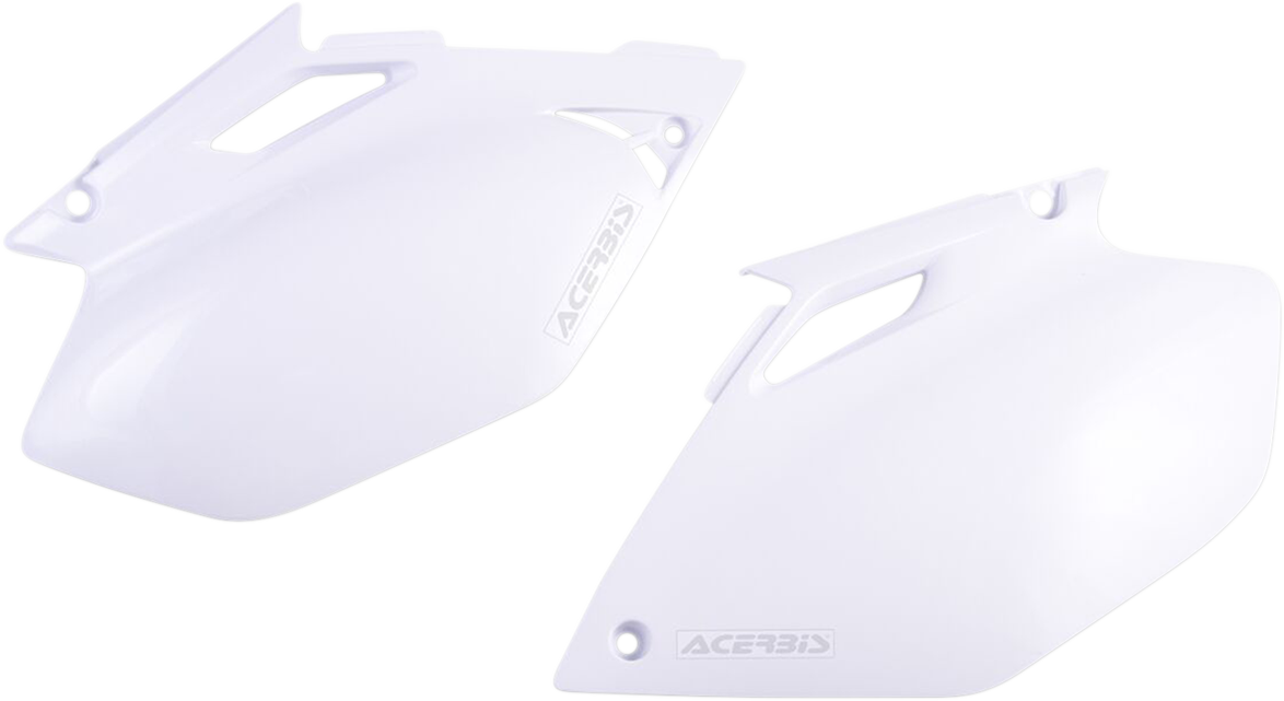 Acerbis Side Panels - White 2003-2005 Yamaha YZ250F / 2003-2005 Yamaha YZ450F