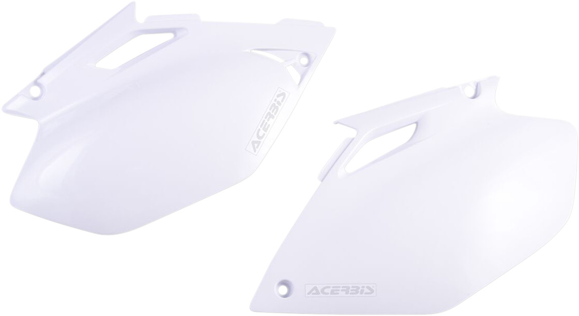 Acerbis Side Panels - White 2003-2005 Yamaha YZ250F / 2003-2005 Yamaha YZ450F