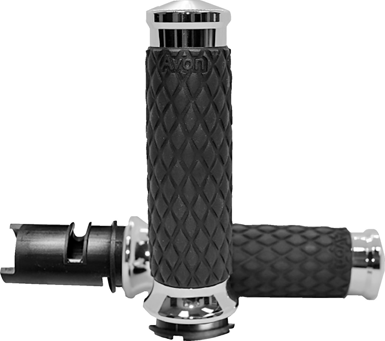 Avon Diamond Contour Smooth Grips For Harley Touring / Softail 2023-2026