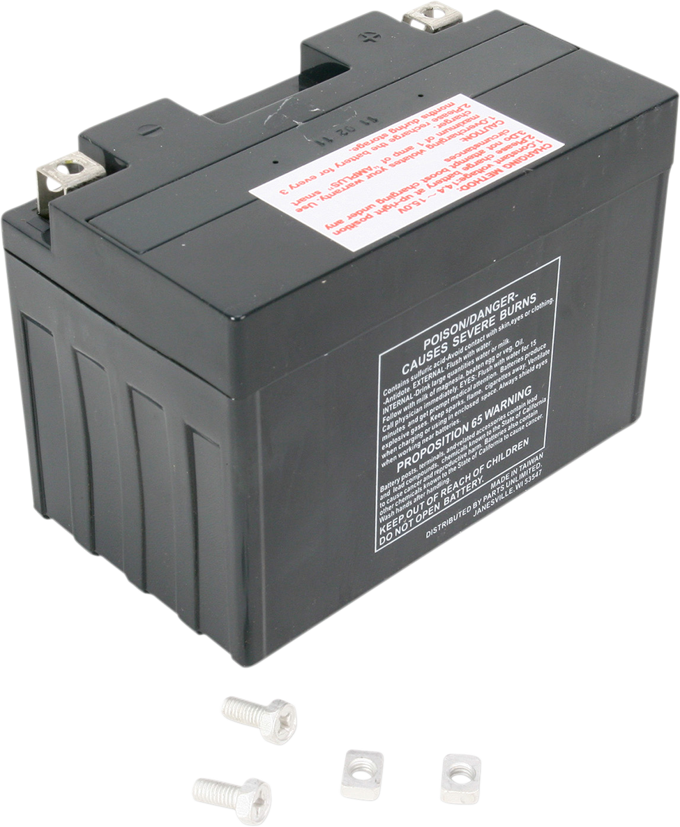 Parts unlimited AGM Battery - YT12A-BS Suzuki/Husqvarna/KTM/Aprilia/Kawasaki