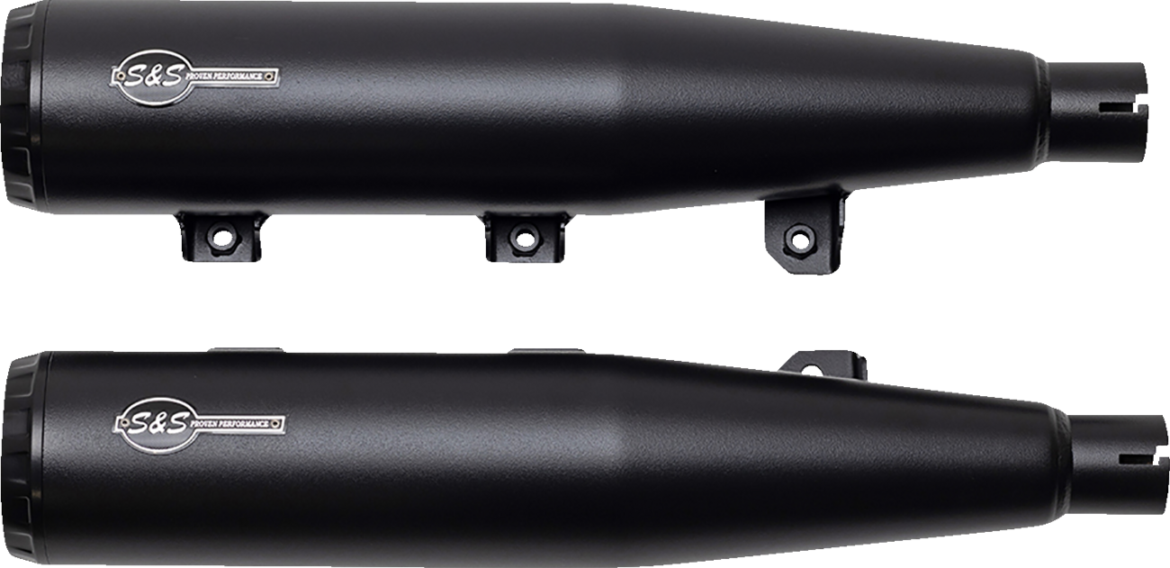 S&S Cycle Grand National Slip-On Mufflers For Indian Scout 2019-2024