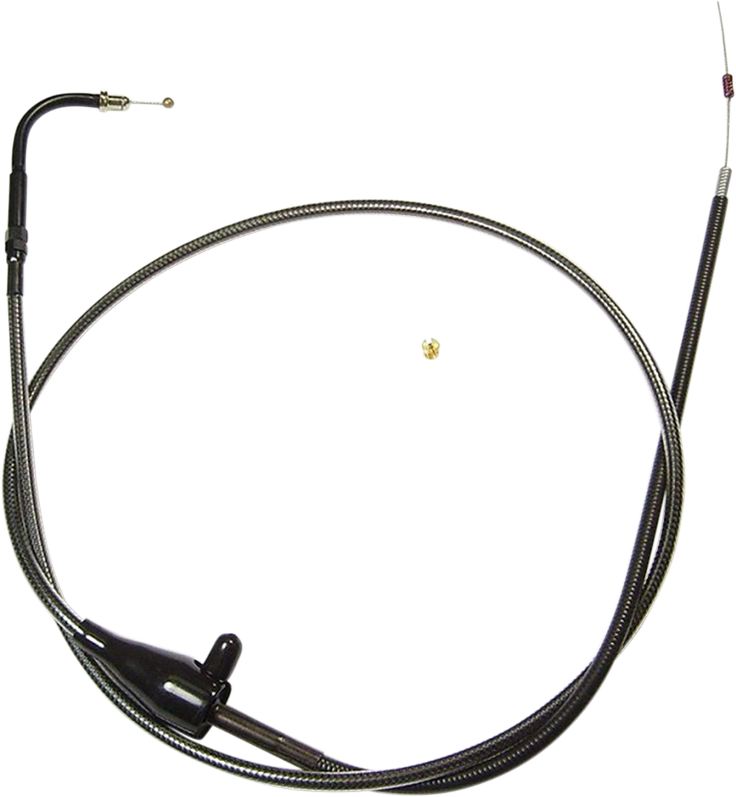 MAGNUM SHIELDING Black Pearl™ Braided Throttle/Idle Cable — Idle/Throttle