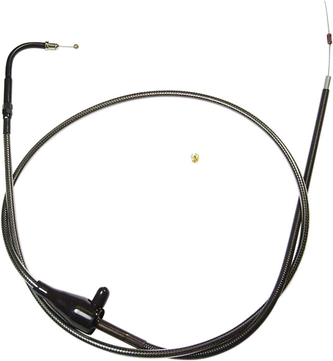 MAGNUM SHIELDING Black Pearl™ Braided Throttle/Idle Cable — Idle/Throttle