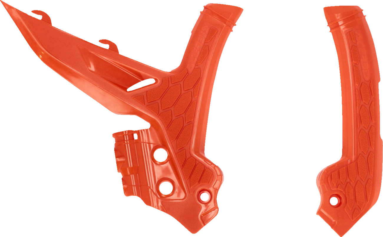 Acerbis X-Grip Frame Guards - OEM '16 Orange - KTM