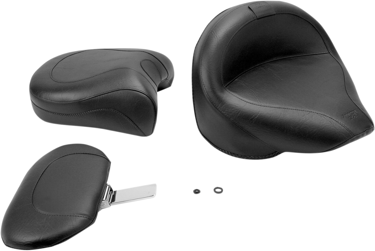 MUSTANG Vintage Wide Touring Seat With Driver Backrest