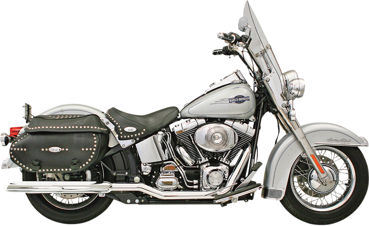 BASSANI XHAUST Power Curve True-Dual Crossover Header Pipes