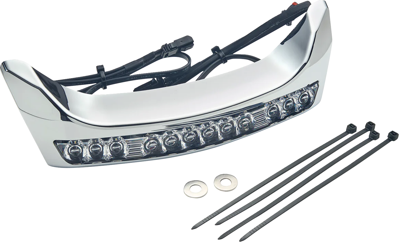 Ciro GOAT-E Fairing Light - Chrome - FLHX 2024-2025 Harley Davidson FLHX Street Glide / 2025-2025 Harley Davidson FLHXU Street Glide Ultra / 2023-2025 Harley Davidson FLHXSE CVO Street Glide