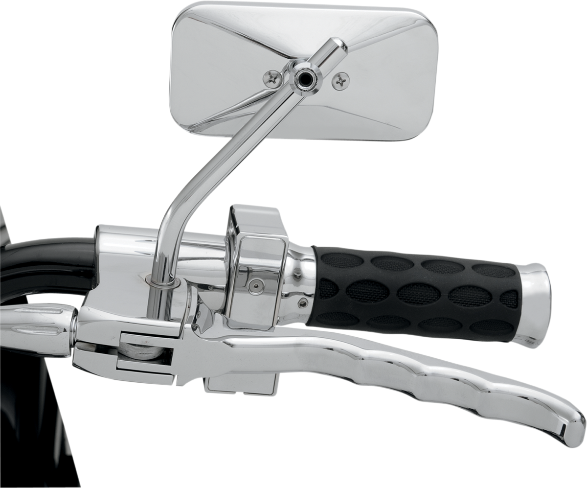 Drag specialties Mirror - Side View - Rectangle - Chrome - Each