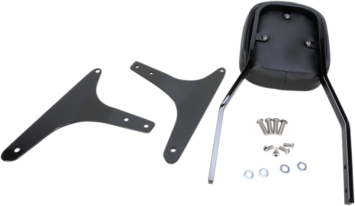 Cobra Standard Square Sissy Bar with Pad For Harley Softail 2006-2017