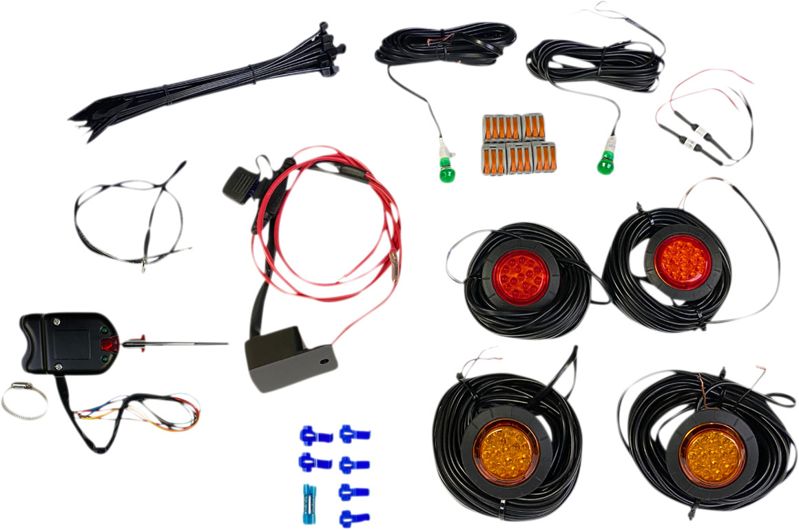 Universal LED Turn Signal Kit with Steering Column Switch